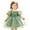 red, white, blue, variant on FYDUU Baby Girl Clothes Toddler Girls Tulle Princess Dresses Puff Sleeve Floral Embroidered Birthday Party Gown Flower Girl Dresses 18-24 Months
