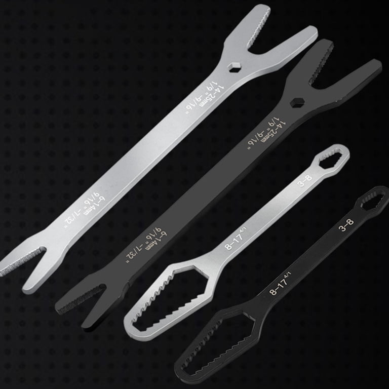 Adjustable Double-Ended Torx Wrench – Self-Tightening 3-17mm Multifunctional Tool For Auto & Home