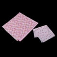 thumbnail image 2 of 7 piezas de tela cuadradas para , rosa, para de Rosado Zulema Sábanas de la casa de muñecas, 2 of 8