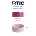 thumbnail image 4 of RTIC 3-in-1 Dog Bowl, Small, Stainless Steel Insulated Bowl, Silicone Lid, Very Berry & Flamingo, 4 of 7