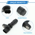 thumbnail image 3 of Sensor de posición del cigüeñal Unique Bargains para Honda Civic Hybrid 2003-2011 No.37500-PNB-003 1 Pc Negro Metal Plástico, 3 of 6