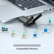 Wonlink 1300Mbps WiFi Adapter for PC,2.4G/5.8G Wireless Network Dongle USB Wifi Adapter for Win10/11