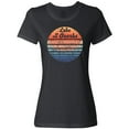 thumbnail image 3 of Inktastic Lake of the Ozarks Distressed Retro Sunset Women's T-Shirt, 3 of 5