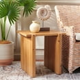 thumbnail image 2 of SAFAVIEH Buckley Contemporary Square Accent Table, Natural (20 in. W x 18 in. D x 20 in. H), 2 of 9