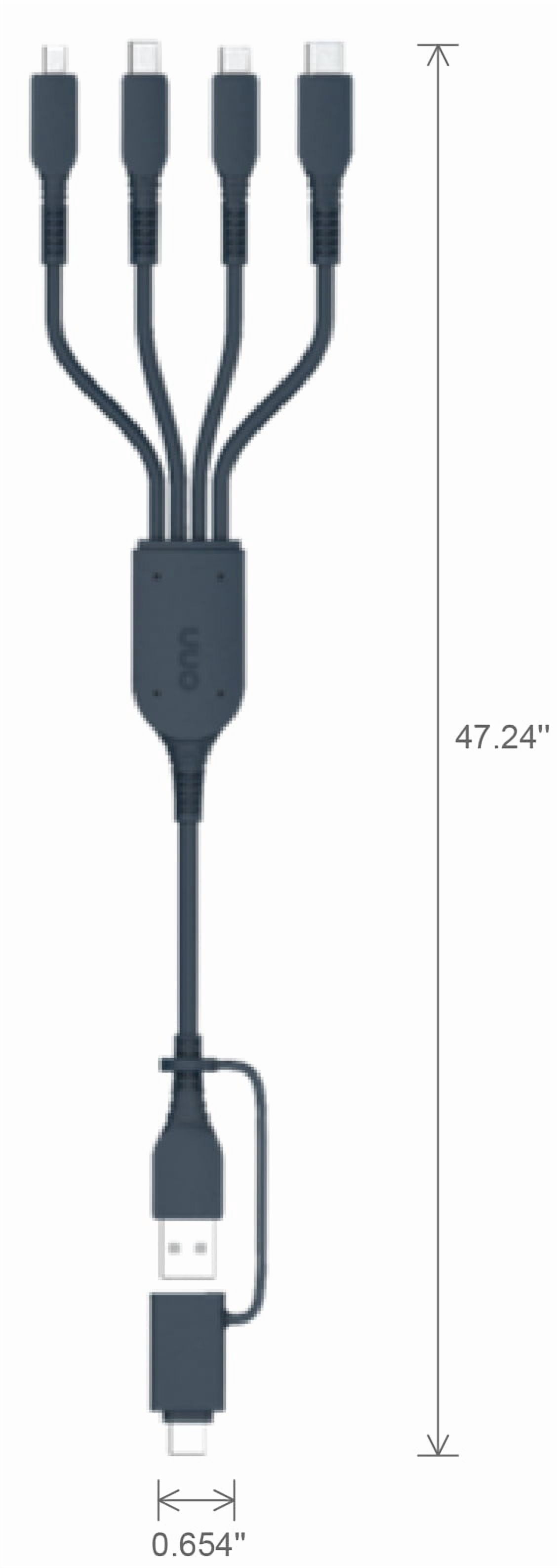 onn 4 in 1 Camera Cable