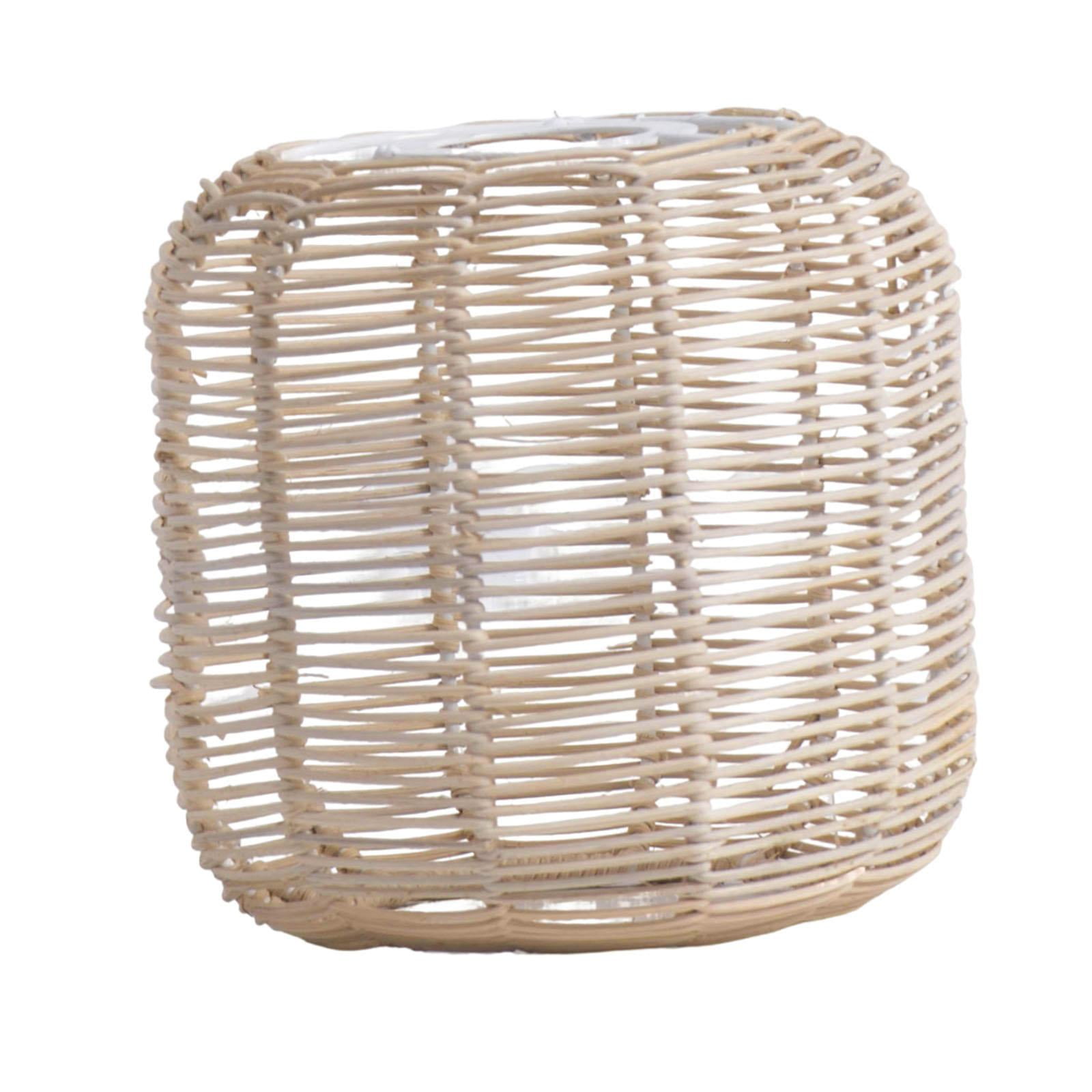 Bvdfgk Ceiling Fan Light Cover, Retro Rattan Woven Chandelier Light Cover, Woven Rattan Style C