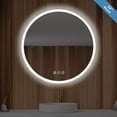thumbnail image 5 of Blossom Kitchen and Bath Smart Bathroom LED Mirror with Antifog, Dimmer, Adjustable Color Temp Round 32 Inch Clear, 5 of 5