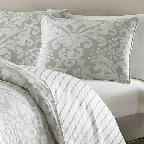 Stone Cottage Camden Duvet Set, King, Gray