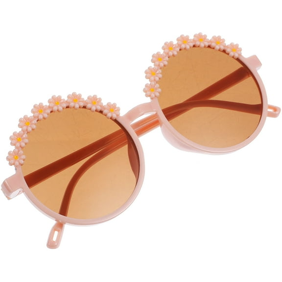 UPGRATOR Sunglasses For Kid Flower Shaped Accessories 1 Pair 4.9X4.8X2.1in