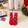 thumbnail image 4 of Calcetines navideños de regalo, calcetines de invierno hasta el tobillo, 4 of 5