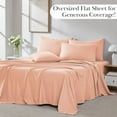 thumbnail image 5 of Southshore Fine Living, Inc. 4-Piece Dorm Sheets Twin XL Set, Extra Deep Pocket Sheet Set, Blush, 5 of 9