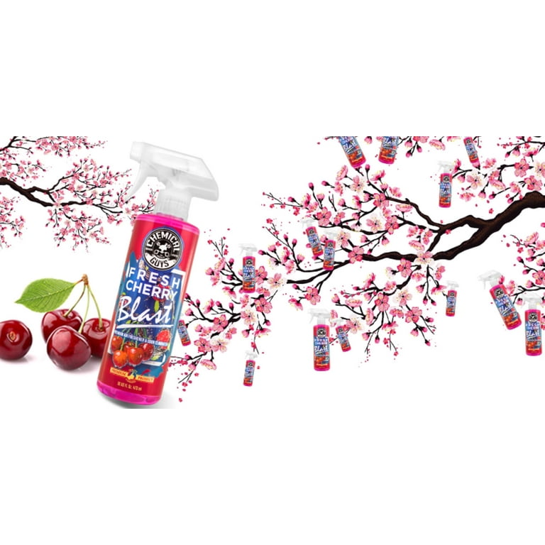 Chemical Guys AIR22804 Air Freshener Odor Eliminator Fresh Cherry Blast Premium, 4 fl. oz
