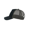 thumbnail image 2 of Atlantis Headwear RAPPER Sustainable Canvas Cap-Navy/ Dark Grey, 2 of 3