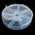thumbnail image 1 of Caja Portacápsulas Kuymtek Con 7 Ranuras Mini Contenedor para Tabletas Fácil Limpiar Cuidado La, 1 of 9