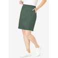 thumbnail image 2 of Woman Within Plus Size Stretch Cotton Skort, 2 of 5