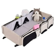 Costway 3 In 1 Portable Infant Baby Bassinet Diaper Bag Changing Costway 3 In 1 Portable Infant Baby Bassinet Diaper Bag Changing Station Ny Travel Image 5