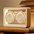 thumbnail image 4 of Altavoz Bluetooth Retro Transparente Conexión Barra de Sonido Estéreo Bluetooth Reproductor de Música MP3 Inalámbrico con Luz A, 4 of 5