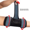 thumbnail image 4 of Sports Elbow Brace, Tennis Support Brace Adjustable Breathable Collision Avoidance Elasticity Tendonitis Relief Sleeve For Tennis, 4 of 8