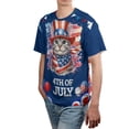 thumbnail image 4 of Patriotic American Shorthair Celebrates 4th of July All Over Print 3D Shirt Unisex Merch Cat Lover Kitten Owner Gifts - 02009, 4 of 6