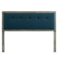 thumbnail image 2 of Ergode Draper Tufted King Fabric and Wood Headboard - Gray Azure, 2 of 5