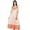 Peach, variant on Bimba Women Flaired Anarkali Kurta Kurti Floral Spring Summer Maxi Long Blouse