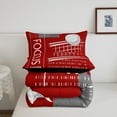 thumbnail image 4 of Volleyball Comforter&nbsp;Set Full Size Volleyball Bedding Set Teens,Red Sports Themed Bed Comforter&nbsp;Sets Ball Gaming Quilt Bed Set Room Decor with 2 Pillowcases, 4 of 6