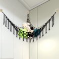 thumbnail image 5 of Stuffed Animals Net or Hammock Large,55 inch Toy Hammock Macrame Stuff Animal Storage Corner Hanging Net Holder,Mesh Hammock Plush Toy Organizer with Hooks for Bedroom,Nursery, 5 of 14