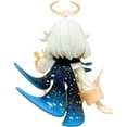 thumbnail image 3 of Figura de impacto Genshin, postura sentada, figura de Paimon, figura de anime de PVC de 5,1 pulgadas, decoraciones de escritorio, 3 of 3
