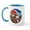 White/Blue Inside, variant on CafePress - Snoopy Space Cowboy Mugs - 11 oz Ceramic Mug - Novelty Coffee Tea Cup