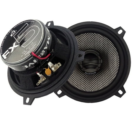 Massive Audio Fx5 Fx Series 5.25-inch 50-watt-rms 2-way Coaxial Speakers