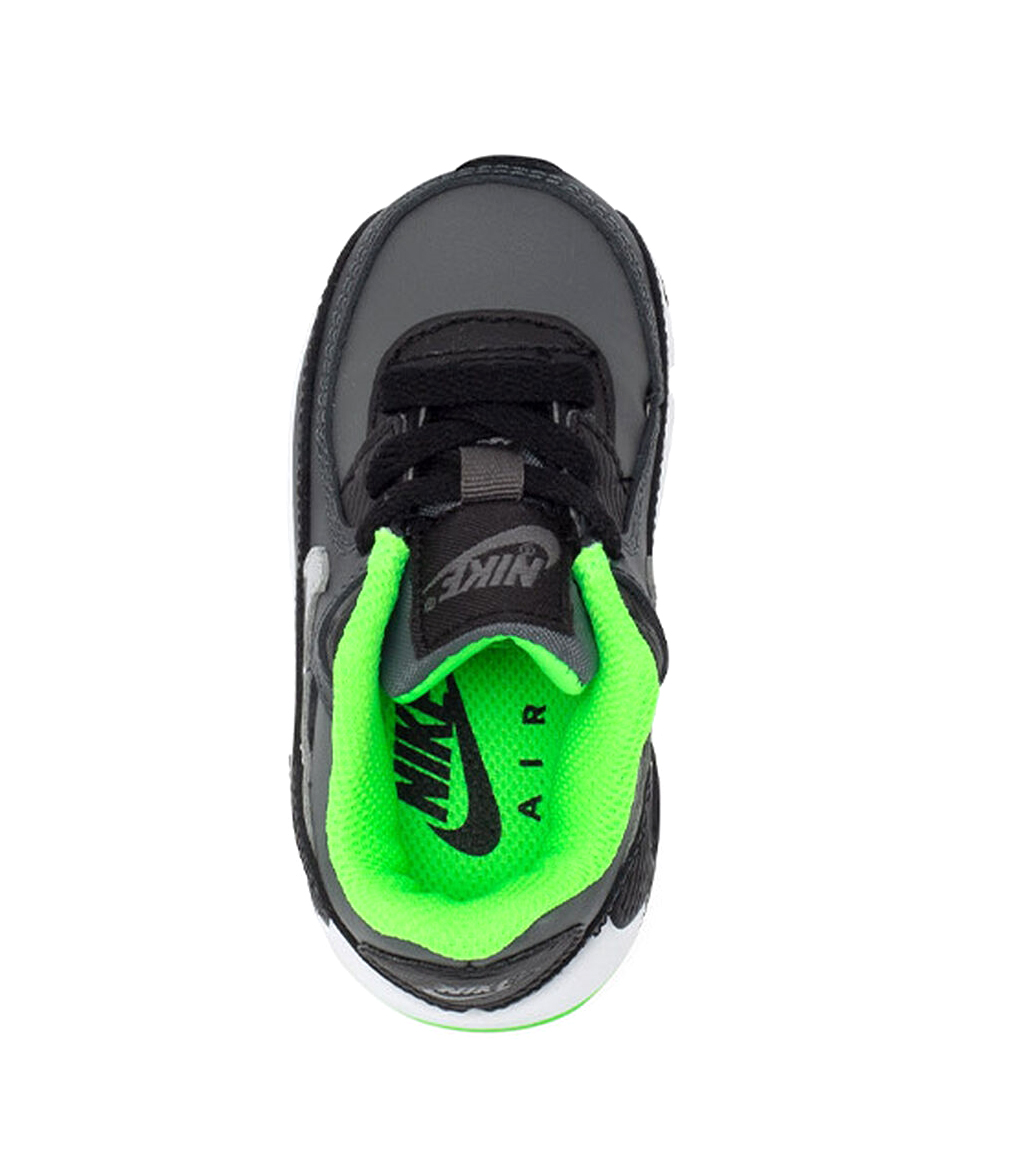 ℕ Nike 833412-023: Big Kids' Air Max 90 Leather Shoes Dark