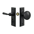 thumbnail image 3 of Deltana SDLS480U19 Storm Door Latch; Rectangular; Tubular Lock; Black Finish, 3 of 3