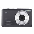 thumbnail image 1 of Cámarae Digital, Cámara Digital 4K 1080P 64MP Para Niños Con Pantalla Ips de 2,88 Pulgadas y Luz de Relleno LED, Zoom 18x, Sello de Tiempo Antivibracia, Cámara Pequeña, 1 of 7
