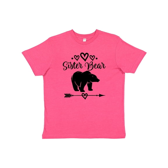 Inktastic Sister Bear Native Arrow Youth T-Shirt