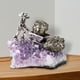 thumbnail image 3 of Amatista racimo piedra preciosa espécimen piedra púrpura decoración A Gloria Racimo de amatista, 3 of 9