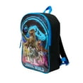 Jurassic World Backpack 15" Dinosaurs TRex Carnotaurus Kids Boys Black