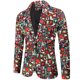 thumbnail image 1 of Chaqueta de traje con estampado de día de San Valentín informal de moda de otoño e invierno para hombre Pompotops  oipoqjl22168, 1 of 9