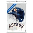 thumbnail image 3 of MLB Houston Astros - Drip Helmet 22 Wall Poster with Magnetic Frame, 22.375" x 34", 3 of 5