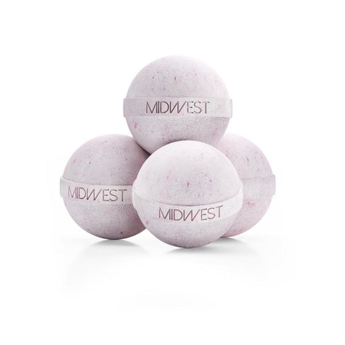 Plumeria Luxury Bath Bombs -Set of 10 - Extra Large - 4.5oz