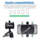 thumbnail image 3 of Soporte Universal Bloosom  Teléfono Móvil Giratorio De 360° Para Auto Negro, 3 of 4