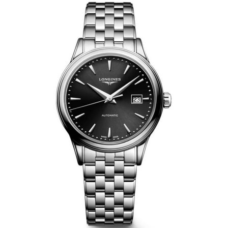 Longines Flagship Women's Black Dial Automatic Watch L4.374.4.59.6