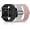 Pink/Silver/Black, variant on 3 Packs Shiny Stretchy Bands Compatible with Apple Watch Band 49mm 38mm 40mm 41mm 42mm 44mm 45mm, Nylon Adjustable Sport Solo Loop Women Replacement Straps for iWatch Series Ultra 8 7 6 5 4 3 2 1 SE
