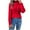 Women Sweaters-A17 Red, variant on Sriper Womens Cable Knit Sweater Long Sleeve Warm Chunky Turtleneck Sweaters Casual Cozy Soild Color Pullover Tops Work Early Fall Fashion Outfits