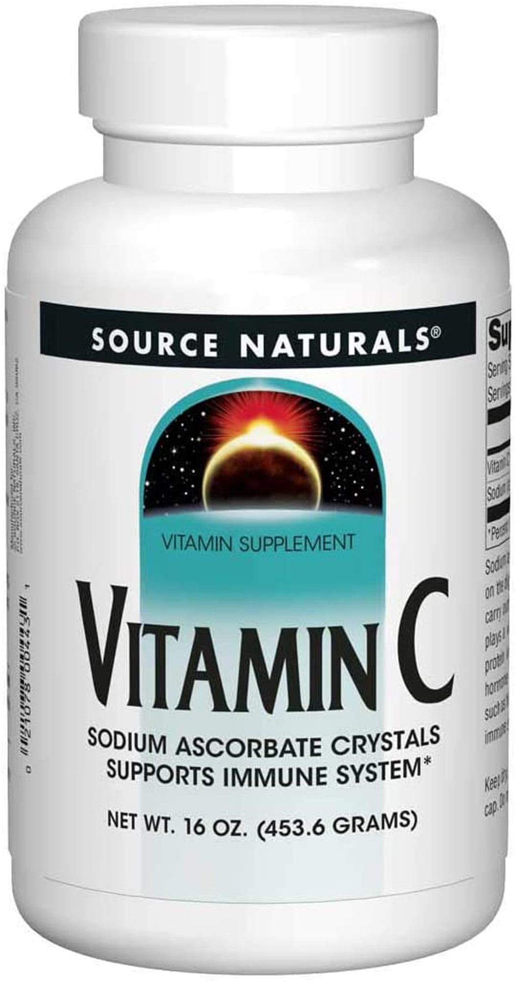 Source Naturals Vitamin C Sodium Ascorbate Crystals - High ...