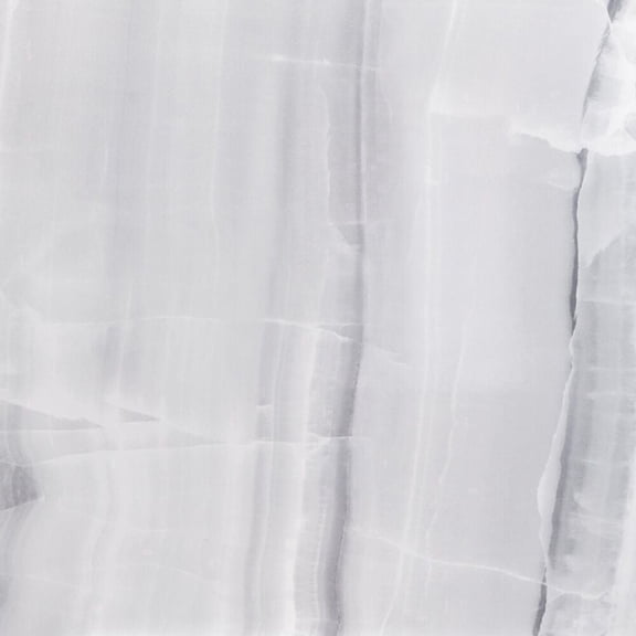 The Tile Life Amsterdam Gris Glossy Marble-Look Porcelain Floor & Wall Tile, 24 x 24 in, 3-Piece