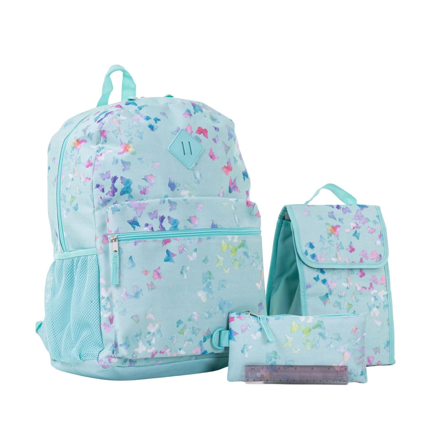 Ensemble sac à dos "Jour d'École Complet" de Jetstream 4mcx, Papillons pastels