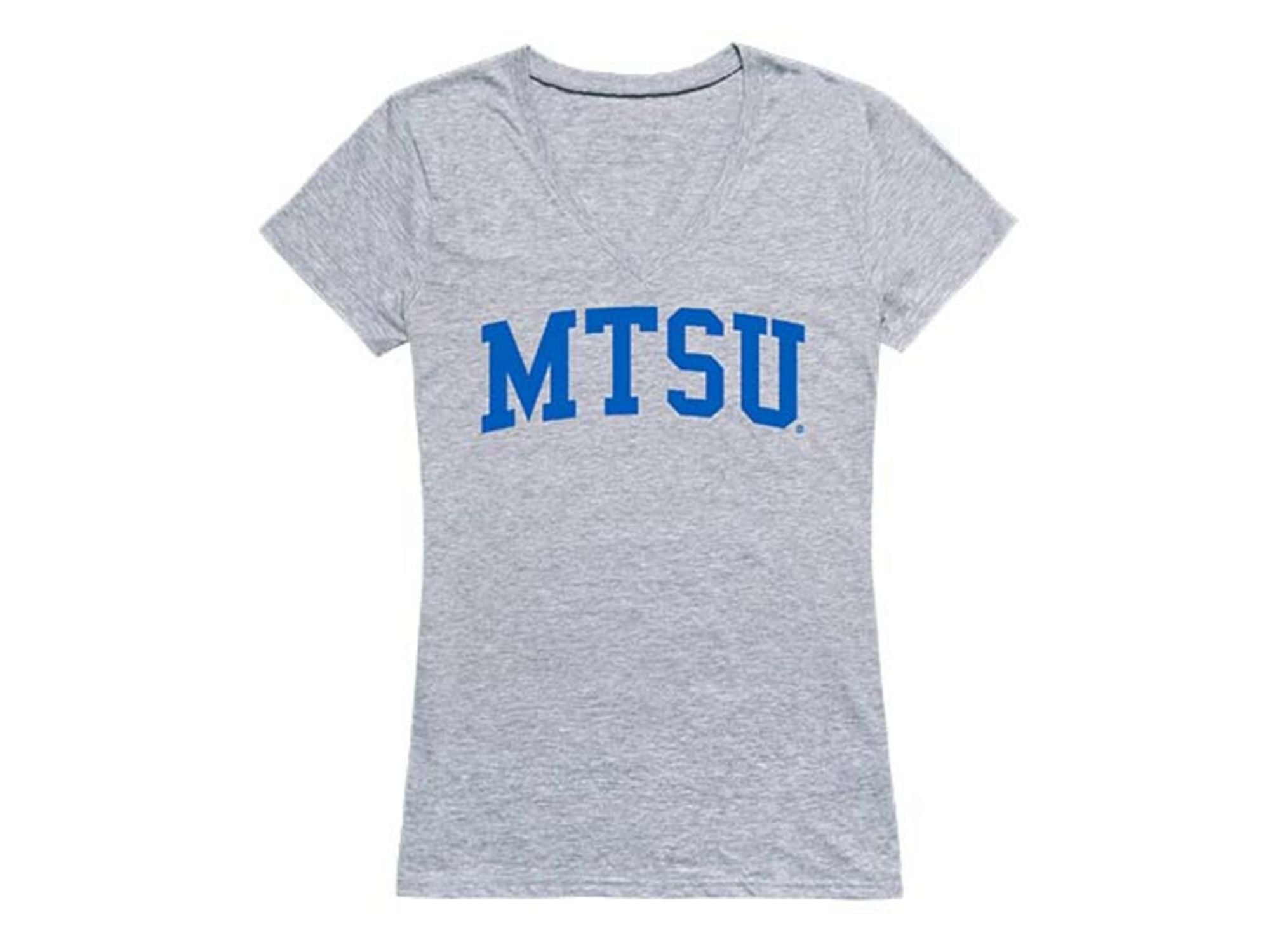 Mtsu Middle Tennessee State University Game Day Womens T Shirt Heather Grey Walmart Com Walmart Com