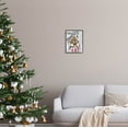 thumbnail image 2 of Stupell Industries Holiday Stockings Birdhouse Perched Graphic Art Black Framed Art Print Wall Art, Design by Stella Chang, 2 of 7