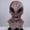 A001- Gray, variant on Scary Halloween Mask Alien Mask Latex Halloween Mask Full Head Alien Mask Halloween Props for Halloween Party Haunted House Props 1 Pack