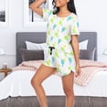thumbnail image 7 of joogoo Women's Pajama Set Pickle Balls Short Sleepwear Loungewear with Pockets XL, 7 of 7